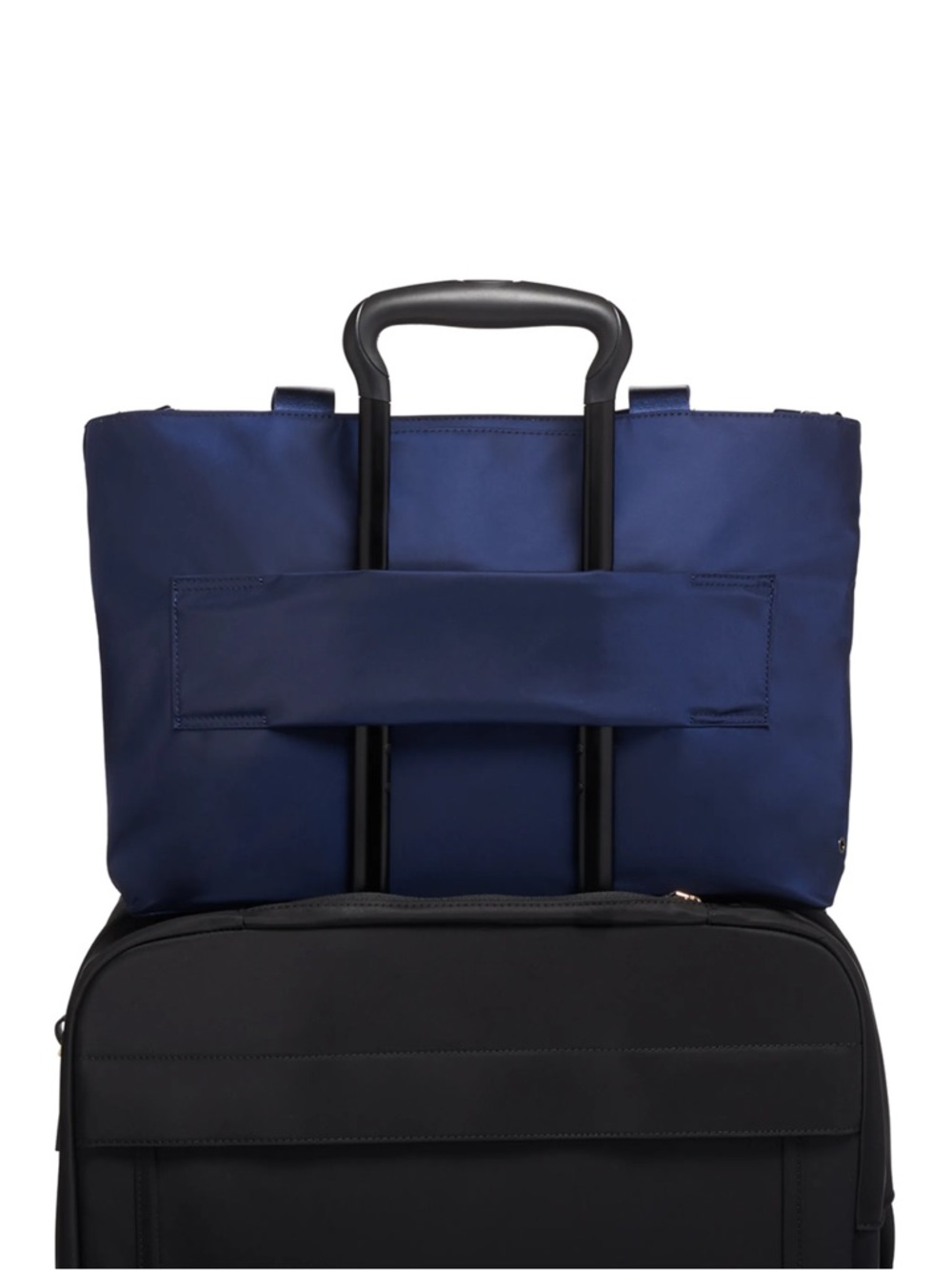 Tumi Navy Blue Voyageur Mauren Nylon Tote - Picture 4 of 11